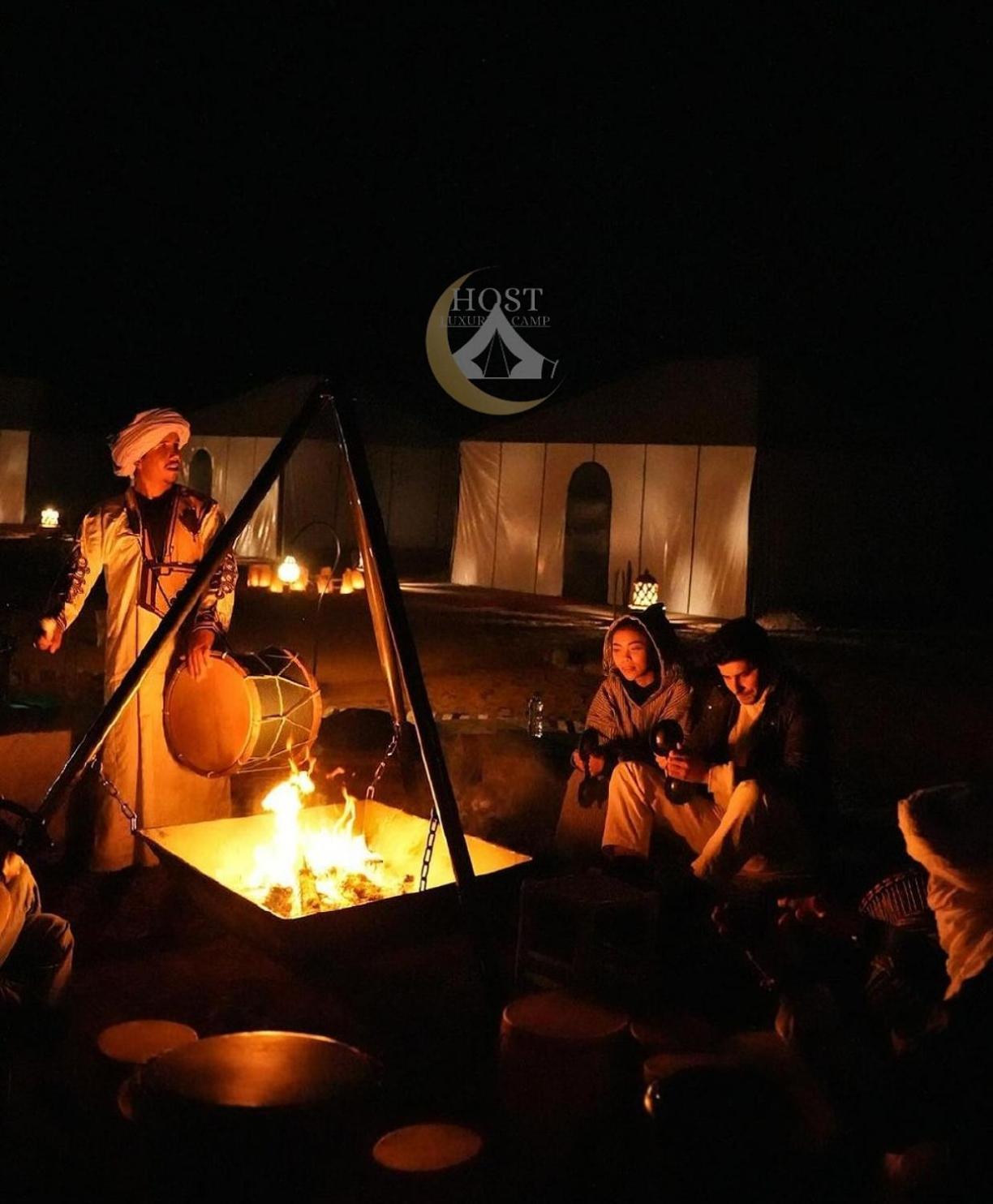 Hotel Host Luxury Camp Merzouga Exteriér fotografie